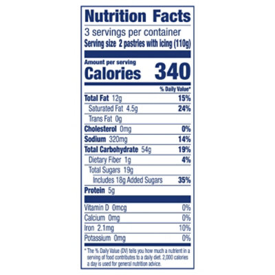 Pillsbury Toaster Strudel Pastries Raspberry 6 Count - 11.7 Oz - Image 3