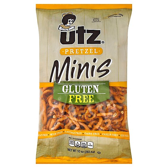 Utz Pretzel Minis Gluten Free - 10 Oz