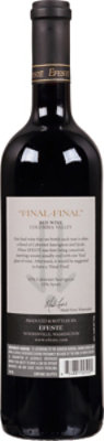 Efeste Final-Final Red Blend Columbia Valley Wine - 750 Ml - Image 4