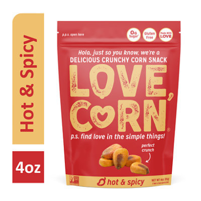 Love Corn Habanero Chili Crunchy Corn - 4 Oz - Image 1