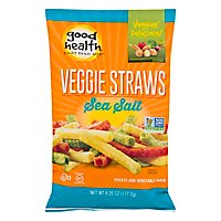 Good Health Veggie Straws Sea Salt Bag - 6.75 Oz - Image 3