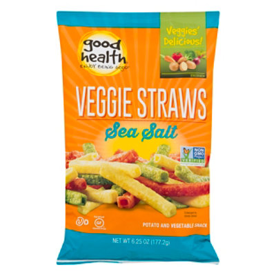 Good Health Veggie Straws Sea Salt Bag - 6.75 Oz - Image 3