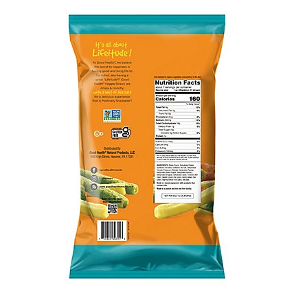 Good Health Veggie Straws Sea Salt Bag - 6.75 Oz - Image 6