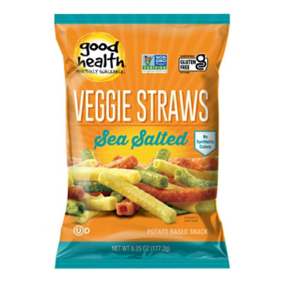 Good Health Veggie Straws Sea Salt Bag - 6.75 Oz - Image 2