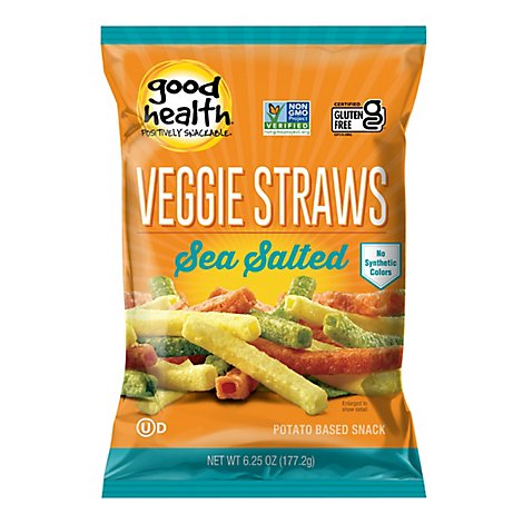 Good Health Veggie Straws Sea Salt Bag - 6.75 Oz