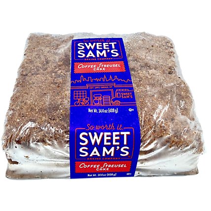 Sweet Sams Cake Coffee Streusel - Each - Image 1