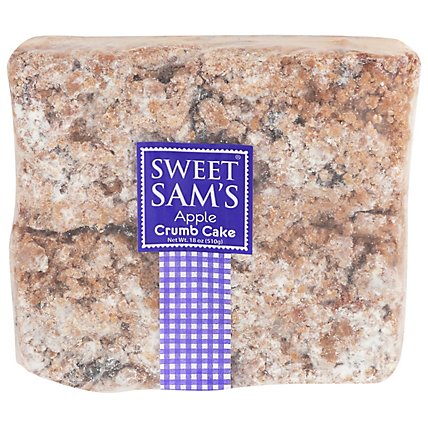 Sweet Sams Cake Coffee Crumb Apple - Each - Image 1