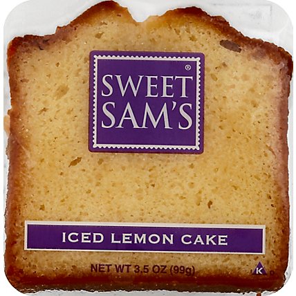 Sweet Sams Cake Pound Iw Iced Lemon - Each - Image 2