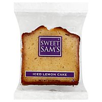 Sweet Sams Cake Pound Iw Iced Lemon - Each - Image 1