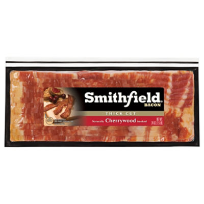Smithfield Bacon Cherrywood Thick Cut - 24 Oz - Image 2
