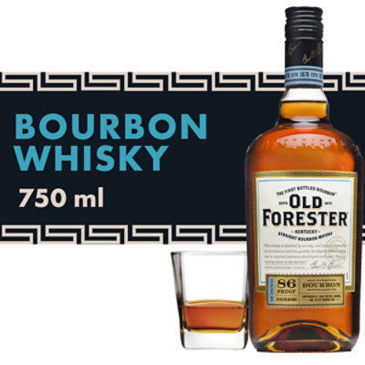 Old Forester Kentucky Straight Bourbon Whisky 86 Proof Bottle - 750 Ml