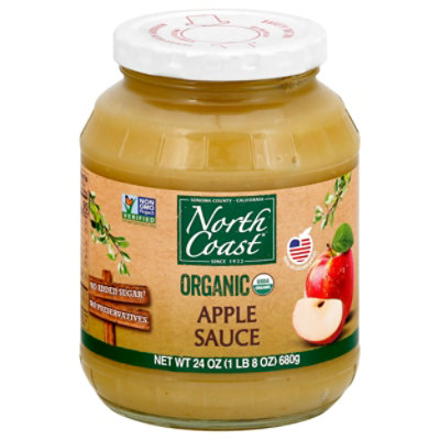 North Coast Organic Apple Sauce - 24 Oz