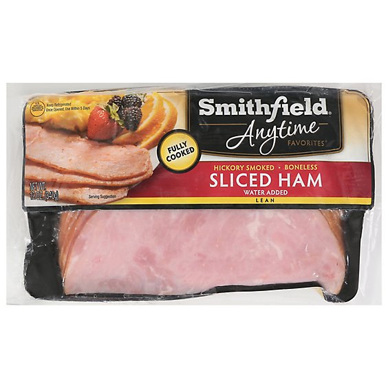 Smithfield Ham Anytime Sliced - 12 Oz
