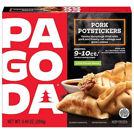 PAGODA Express Cafe Potsticker Pork - 9.49 Oz - Image 2