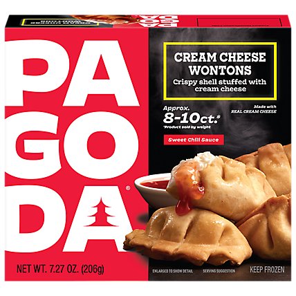 PAGODA Express Cafe Wontons Cream Cheese - 7.27 Oz - Image 2