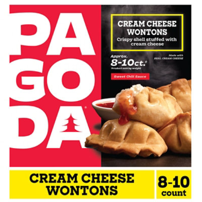 PAGODA Express Cafe Wontons Cream Cheese - 7.27 Oz