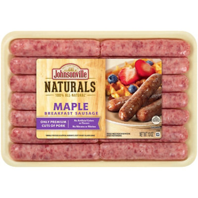 Johnsonville Natural Breakfast Sausage Links Maple 14 Links - 10 Oz - Image 1