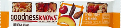 goodnessknows Snack Squares Peachy Cherry & Almond - 1.2 Oz - Image 2