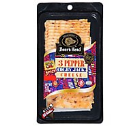 Boars Head Cheese Colby Bold 3 Pepper - 8 Oz