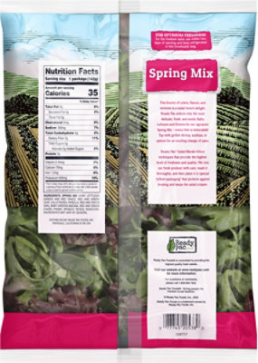 Ready Pac Spring Mix Salad Bag - 5 Oz - Image 6