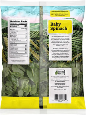 Ready Pac Baby Spinach Salad Bag - 5.25 Oz - Image 6