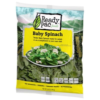 Ready Pac Baby Spinach Salad Bag - 5.25 Oz - Image 2