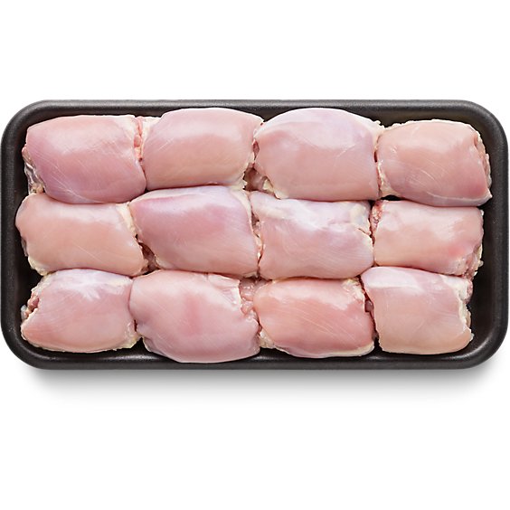 Meat Counter Chicken Thighs Boneless Skinless - 3.00 LB