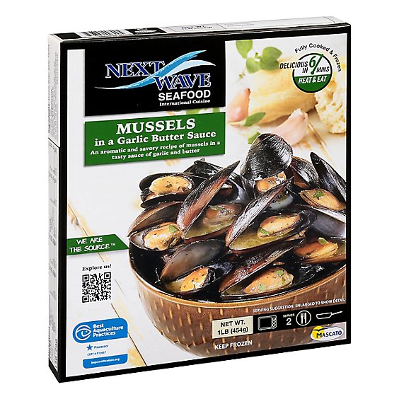 Bantry Bay Mussels In A Garlic Butter Sauce - 16 Oz