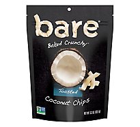Bare Foods Coconut Chips Crunchy Simply Toasted - 3.3 Oz
