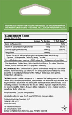 5-hour ENERGY Strawberry Watermelon Extra Strength Shot - 2-1.93 Fl. Oz. - Image 4