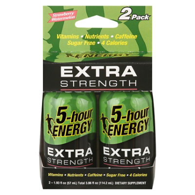 5-hour ENERGY Strawberry Watermelon Extra Strength Shot - 2-1.93 Fl. Oz.