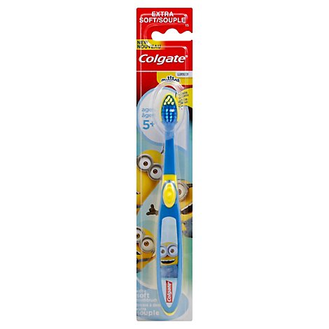Colgate Toothbrush Extra Soft 15 Illumination Entertainment Minions - 1 Count