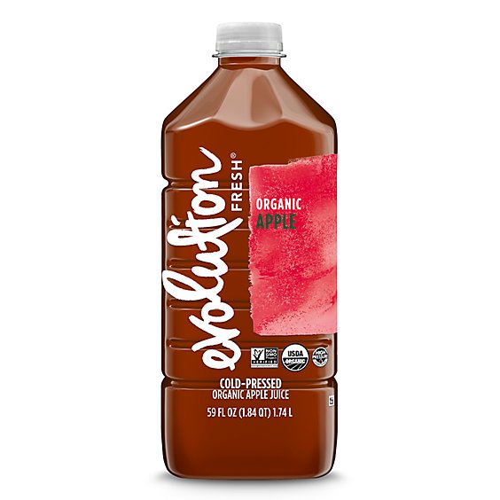 Evolution Fresh Organic Cold Pressed Apple Juice - 59 Fl. Oz.