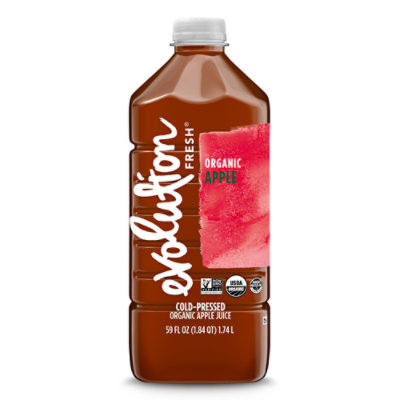 Evolution Fresh Organic Cold Pressed Apple Juice - 59 Fl. Oz. - Image 1