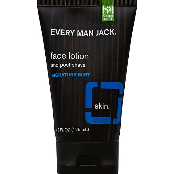 Every Man Jack Post Shave Lotion Signature Mint - 4.2 Oz