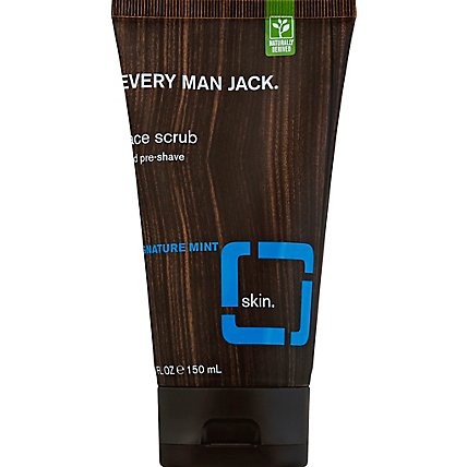 Every Man Jack Pre Shave Scrub Signaure Mint - 5 Oz - Image 1