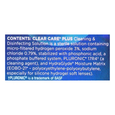 CLEAR CARE Hydroglid With Lens Cp - 12 Oz - Image 4