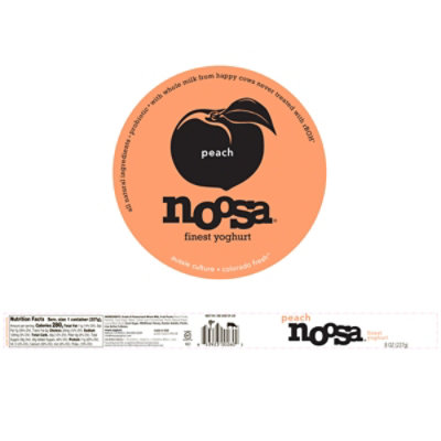 Noosa Yoghurt Peach - 8 Oz - Image 4