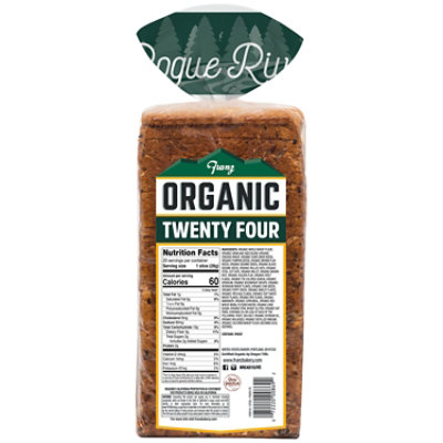 Franz Organic Sandwich Bread Rogue River Twenty Four Grain and Seed - 20 Oz - Image 5