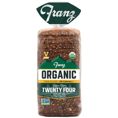 Franz Organic Sandwich Bread Rogue River Twenty Four Grain and Seed - 20 Oz - Image 2