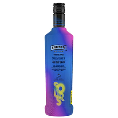 Smirnoff Sours Berry Lemon Infused Vodka with Natural Flavors Bottle - 750 Ml - Image 3