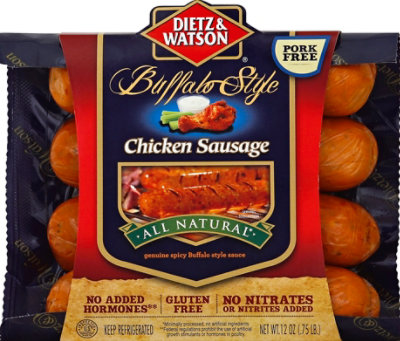 Dietz & Watson Buffalo Style Chicken Sausage - 12 Oz - Image 2