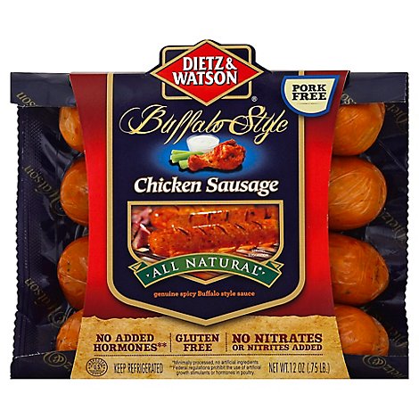Dietz & Watson Buffalo Style Chicken Sausage - 12 Oz