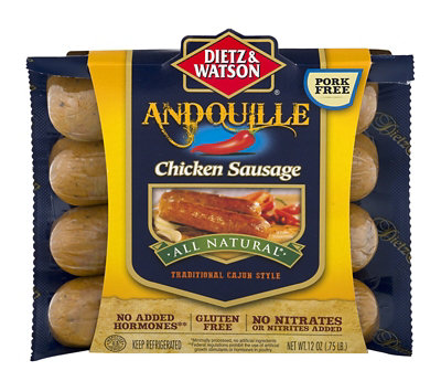 Dietz & Watson All Natural Andouille Chicken Sausage - 12 Oz - Image 6