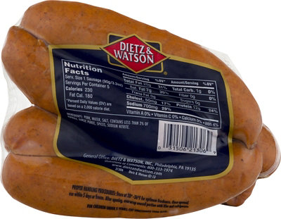 Dietz & Watson Hungarian Bratwurst - 16 Oz - Image 2