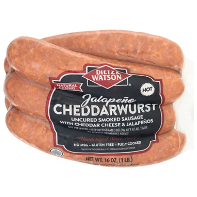 Dietz & Watson Jalapeno Cheddarwurst - 16 Oz - Image 3