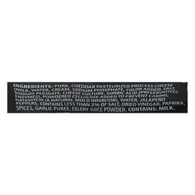 Dietz & Watson Jalapeno Cheddarwurst - 16 Oz - Image 5