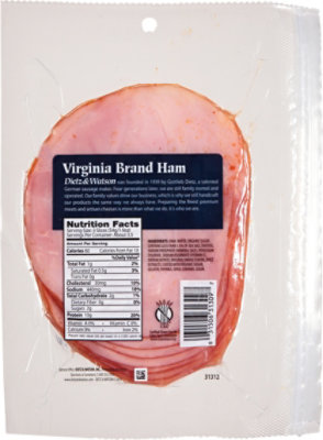 Dietz & Watson Virginia Sliced Ham - 7 Oz - Image 6