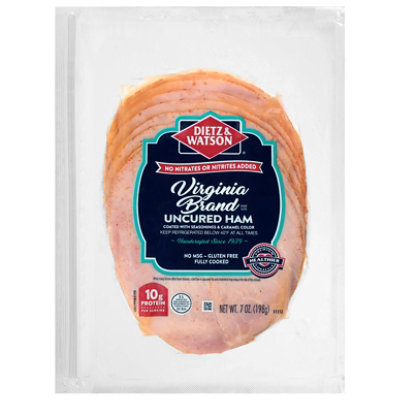 Dietz & Watson Virginia Sliced Ham - 7 Oz