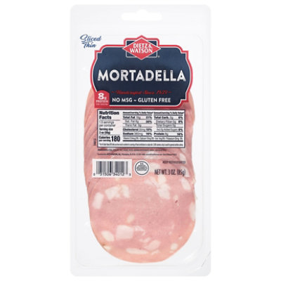 Dietz & Watson Pre-Sliced Mortadella 3 Oz - Image 2